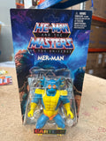 Masters of the Universe Origins Mer Man Cartoon Collection Action Figure, side angle