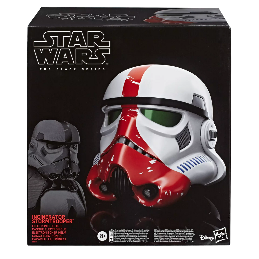 Star Wars The Black Series Incinerator Stormtrooper Premium Electronic Helmet