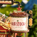 Dream Gift Factory 3D Wooden Puzzle, close-up detail