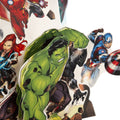 General Kids' Birthday Card - Pop-out, Moveable, Marvel Avengers Design