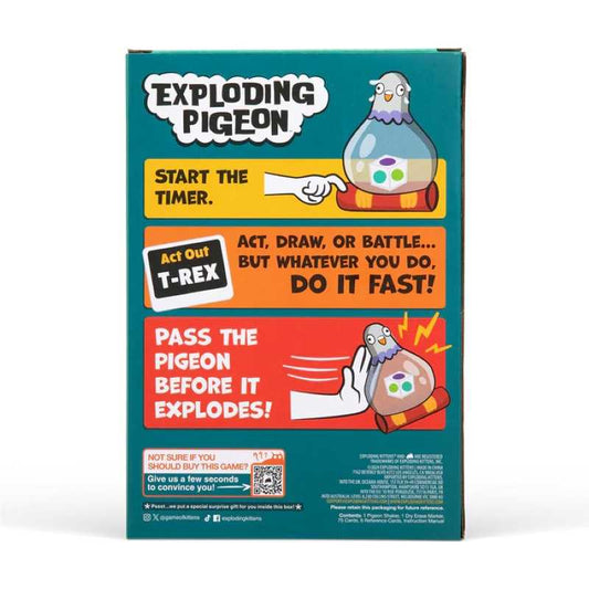 Exploding Pigeon Game, alternate view