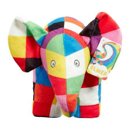 Elmer 8" Plush Soft Toy