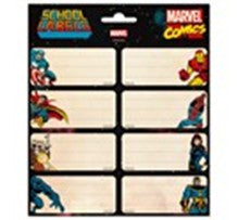 Self-Adhesive Labels Marvel Comics Avengers