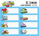 Self-Adhesive Labels BT21