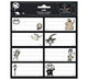 Nightmare Before Christmas Self Adhesive Labels