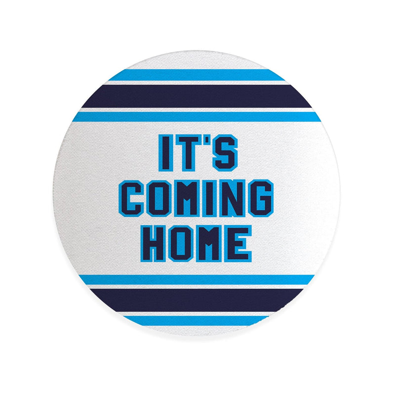 England It's Coming Home - Drinks Coaster - Square Or Circle, close-up detail