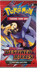 Pokemon Scarlet & Violet Destined Rivals Booster Pack, close-up detail