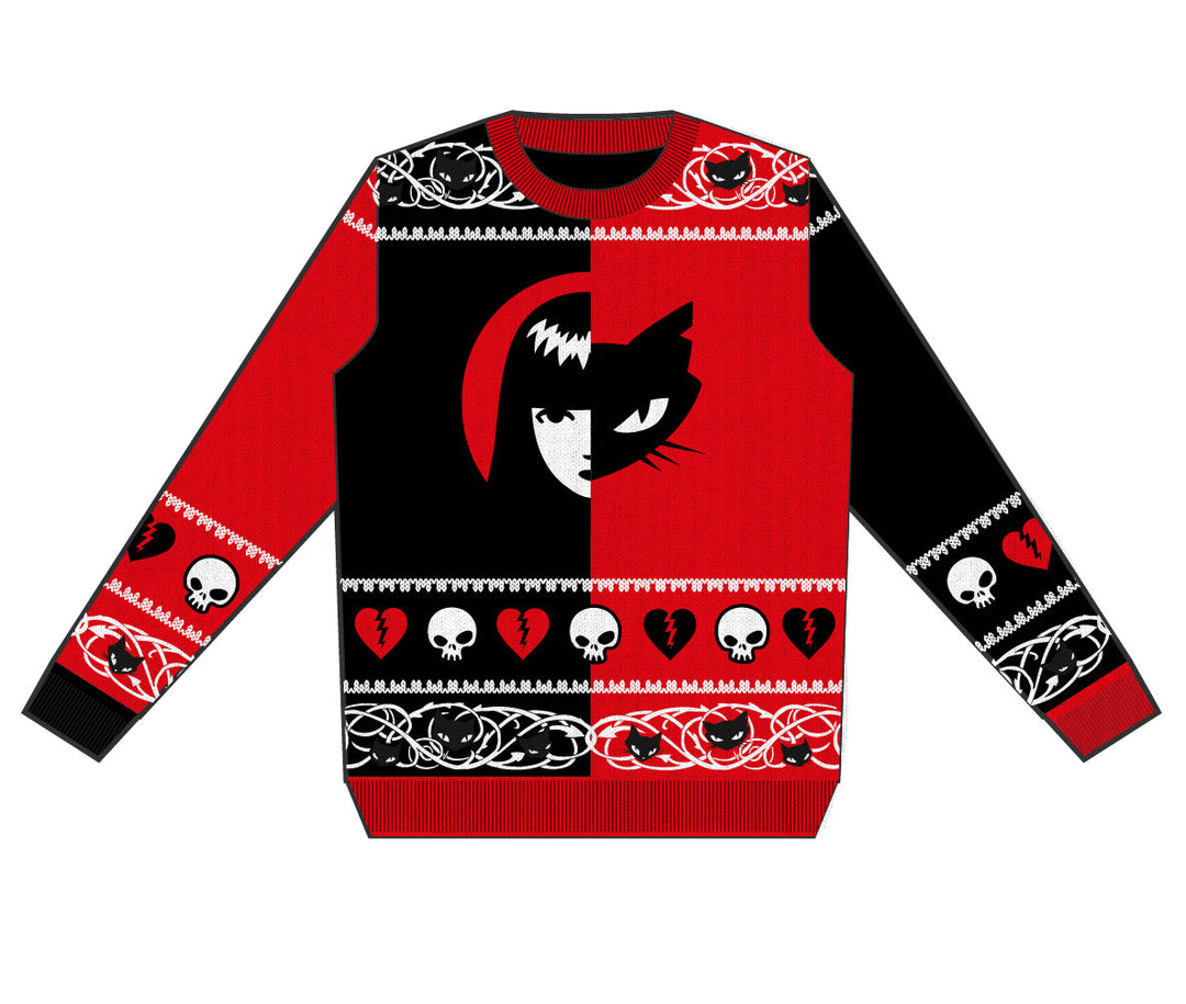 Emily The Strange - Emily Sabbath Knitted Jumper
