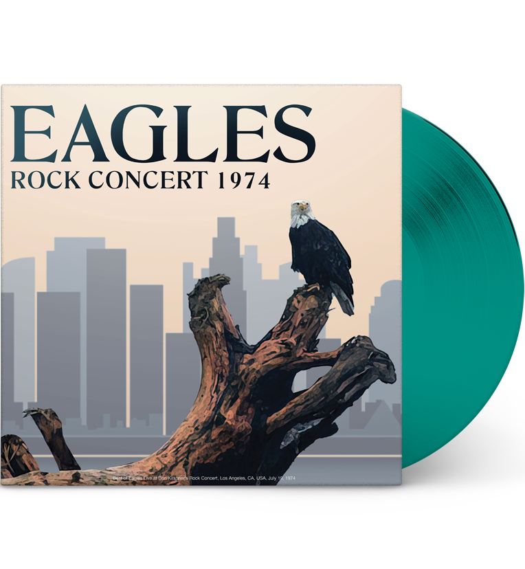 Eagles – Rock Concert 1974 (Limited Edition 12-Inch Album on 180g Green Vinyl) collectible from Coda Records