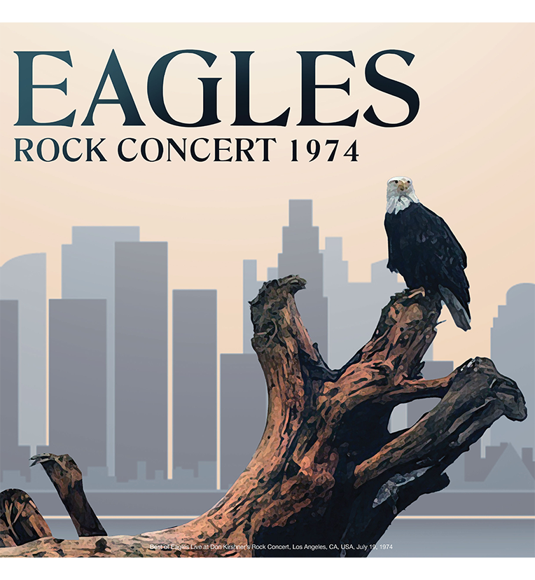Eagles – Rock Concert 1974 (Limited Edition 12-Inch Album on 180g Green Vinyl), alternate view