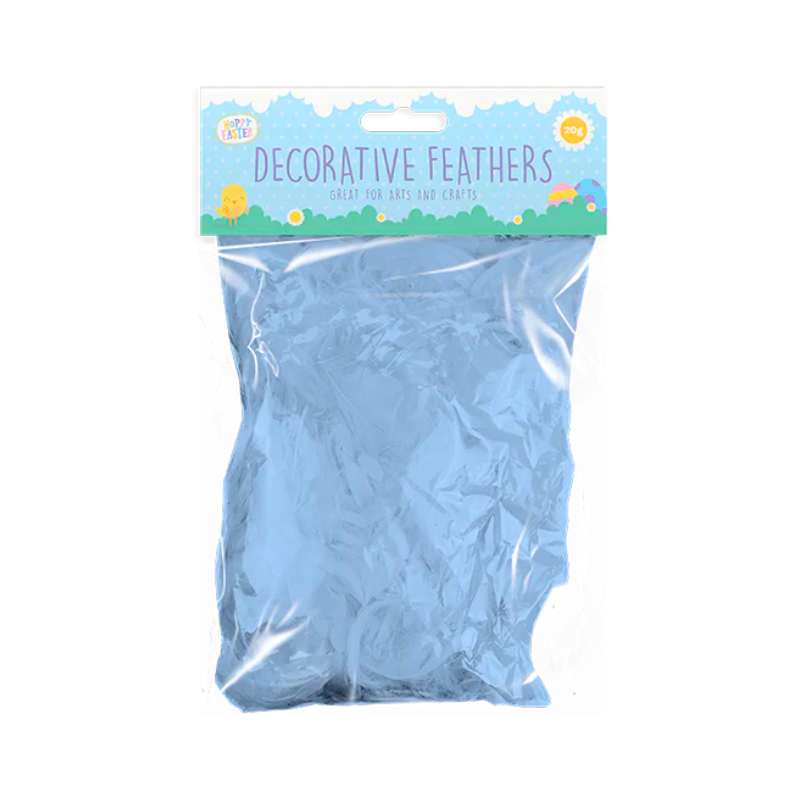 Easter Blue Decorative Feathers collectible from PoundFun
