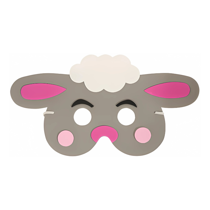 Easter Lamb Children's Face Mask collectible from PoundFun