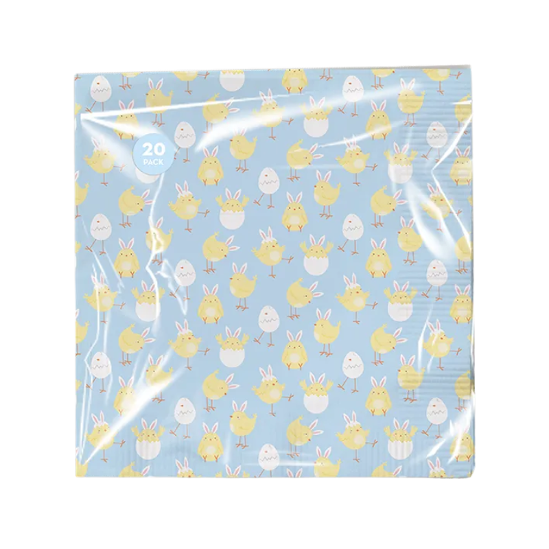 Easter Napkins - Chick collectible from PoundFun