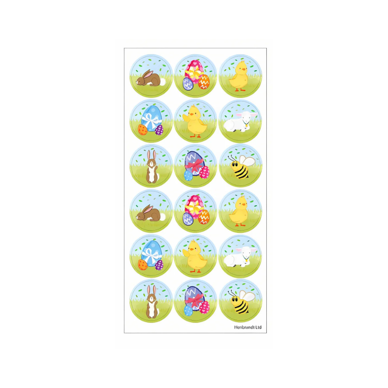 Easter Stickers 18 Sheet collectible from PoundFun