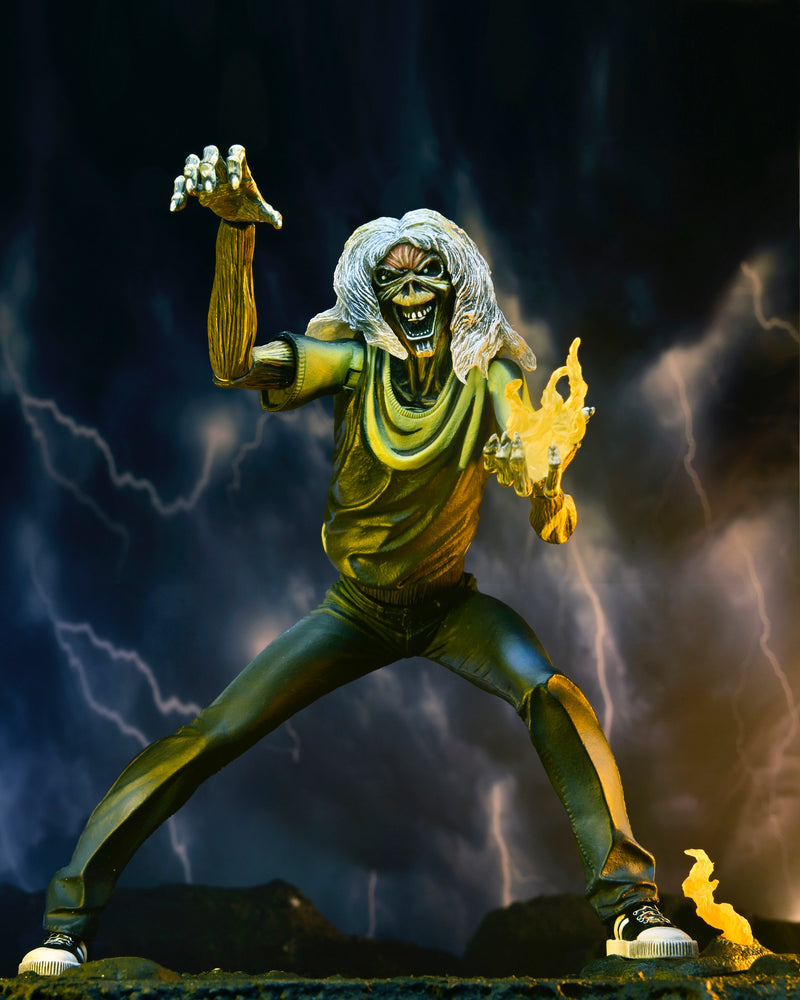 Iron Maiden Eddie Number of the Beast 40th Anniversary Ultimate 7" Scale Action Figure close up detail