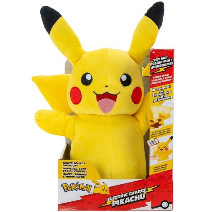 Pokemon Electric Charge Pikachu Plush