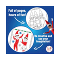 Elf On The Shelf Colouring Book, side angle