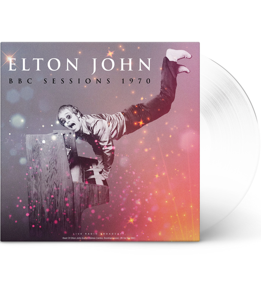 Elton John – BBC Sessions 1970 (Limited Edition 12-Inch Album on 180g Clear Vinyl) collectible from Coda Records
