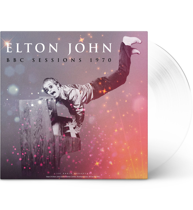 Elton John – BBC Sessions 1970 (Limited Edition 12-Inch Album on 180g Clear Vinyl) collectible from Coda Records