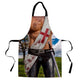 England Crusader - Novelty - Water-Resistant Adults Apron
