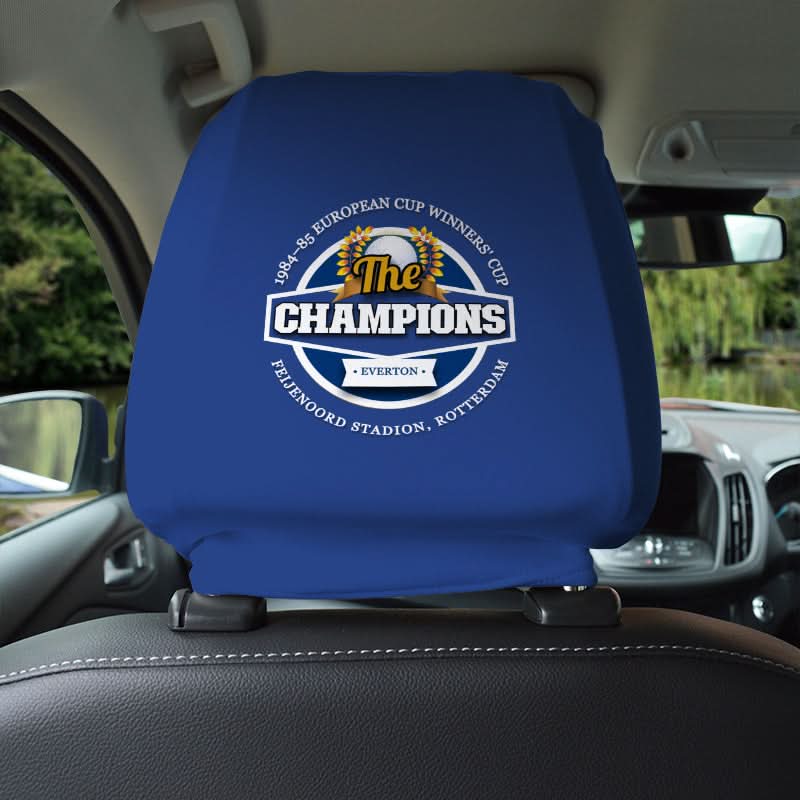 Merseyside BluesECWC - Football Legends - Headrest Cover collectible from https://britishmade.gifts/