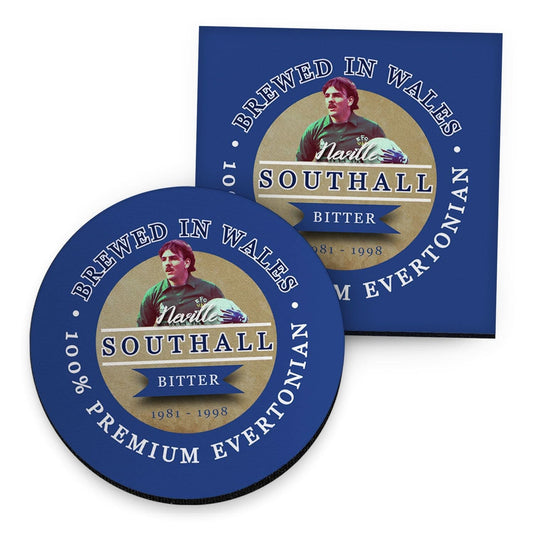 Merseyside BluesSouthall - Football Coaster - Square Or Circle collectible from https://britishmade.gifts/