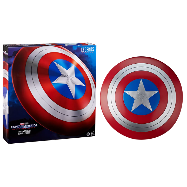 Marvel Legends Series Captain America: Brave New World Captain America Shield 1/1 Scale Replica