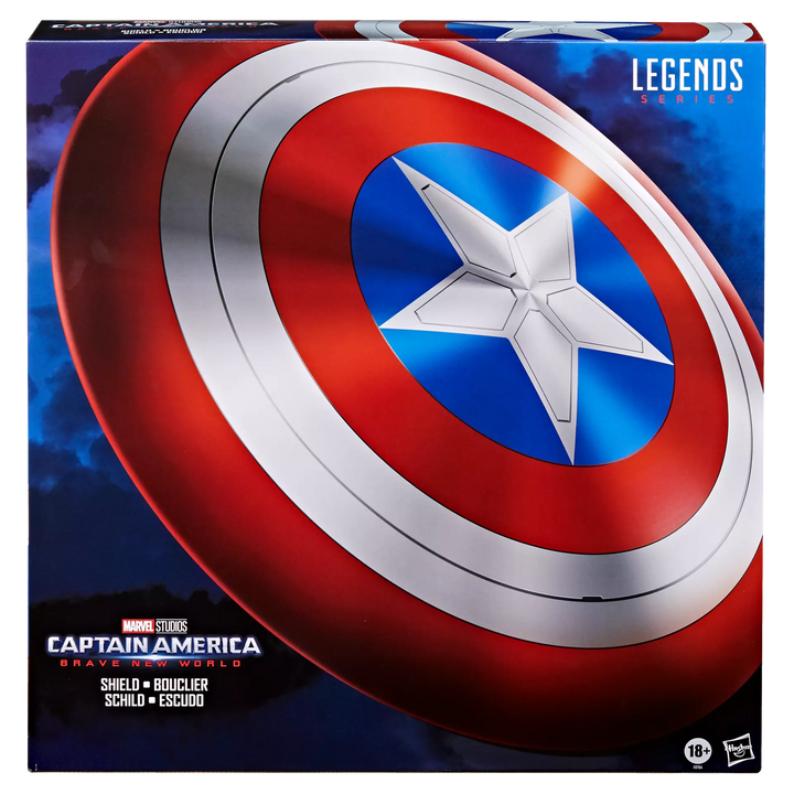 Marvel Legends Series Captain America: Brave New World Captain America Shield 1/1 Scale Replica