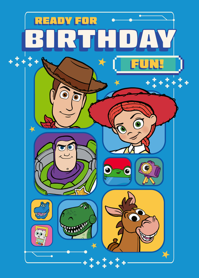 Disney Pixar Toy Story 'Character Cameo Design' Birthday Card