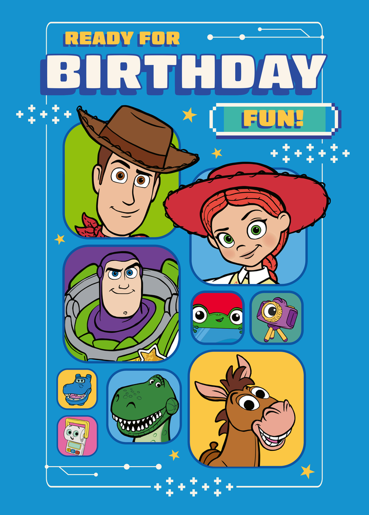 Disney Pixar Toy Story 'Character Cameo Design' Birthday Card
