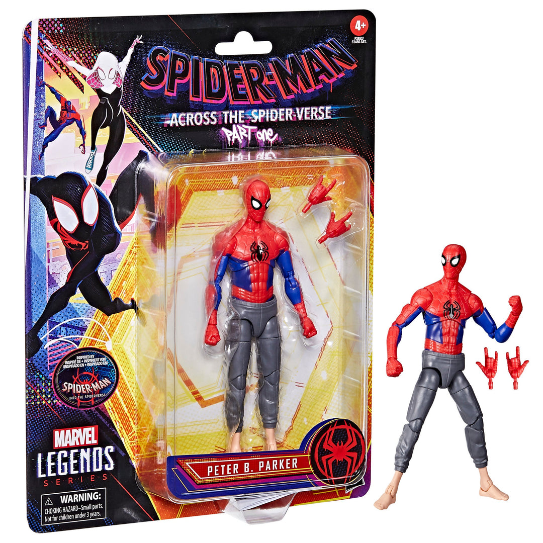 Marvel Legends Series Spider-Man: Across the Spider-Verse Spider-Man Peter B Parker