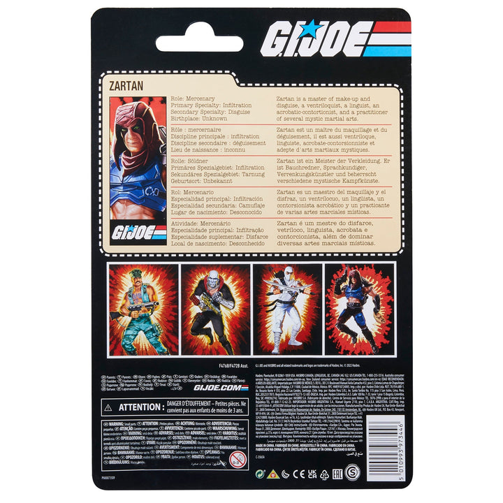 G.I. Joe Classified Series Zartan Action Figure