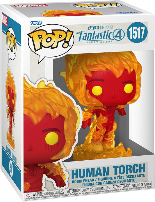 Marvel The Fantastic 4 Human Torch Pin
