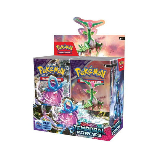 Pokemon Scarlet & Violet: Temporal Forces Booster Pack, alternate view