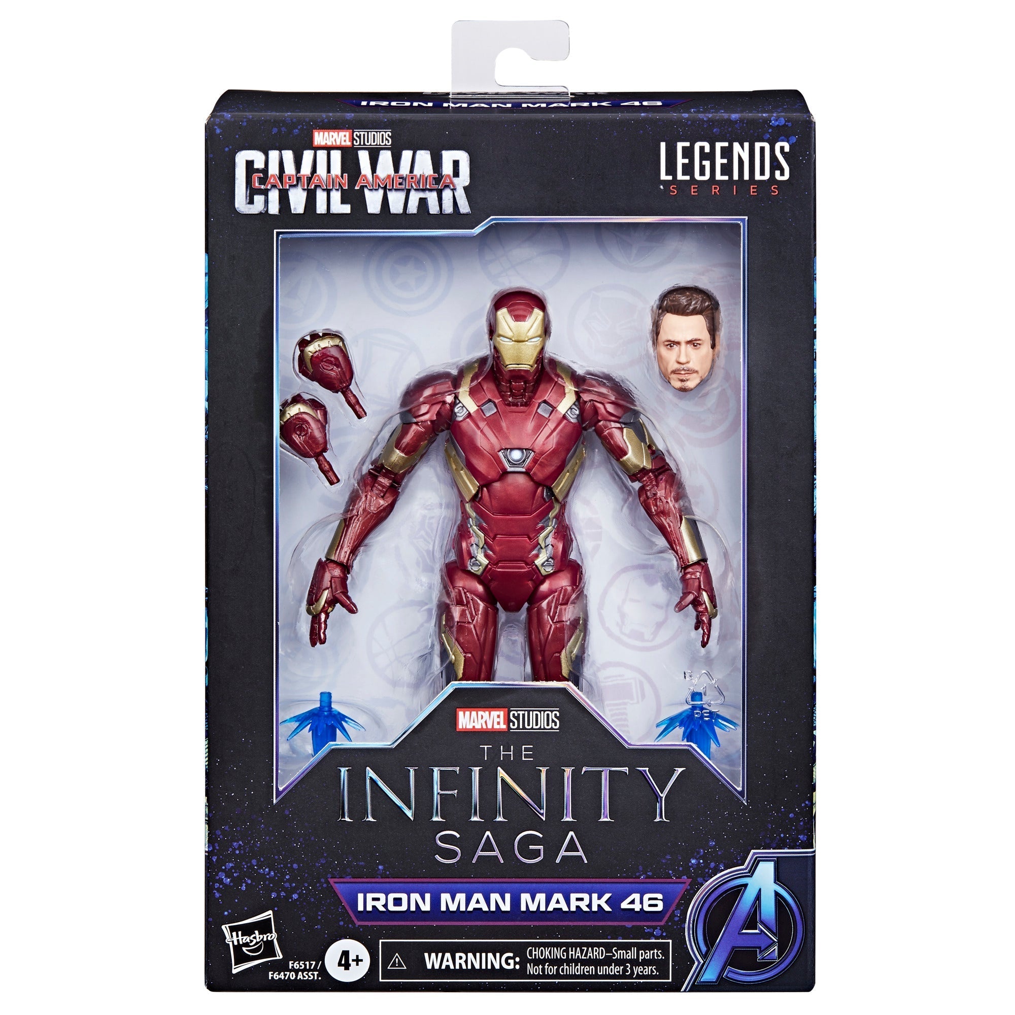 Iron Man Mark 46 6-Inch Figure Premium Marvel Collectibles Saga