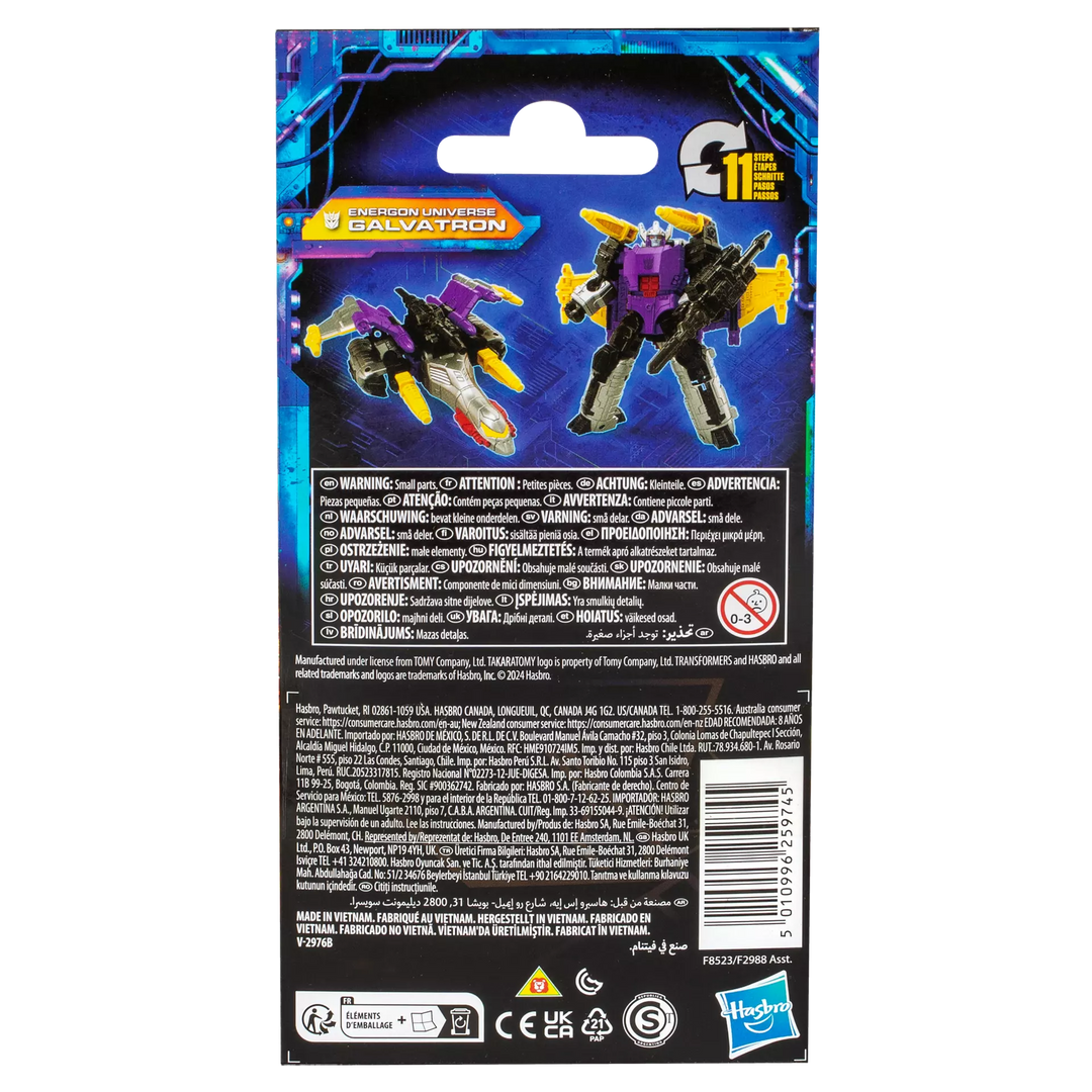 Transformers Legacy United Core Class Energon Universe Galvatron Action Figure