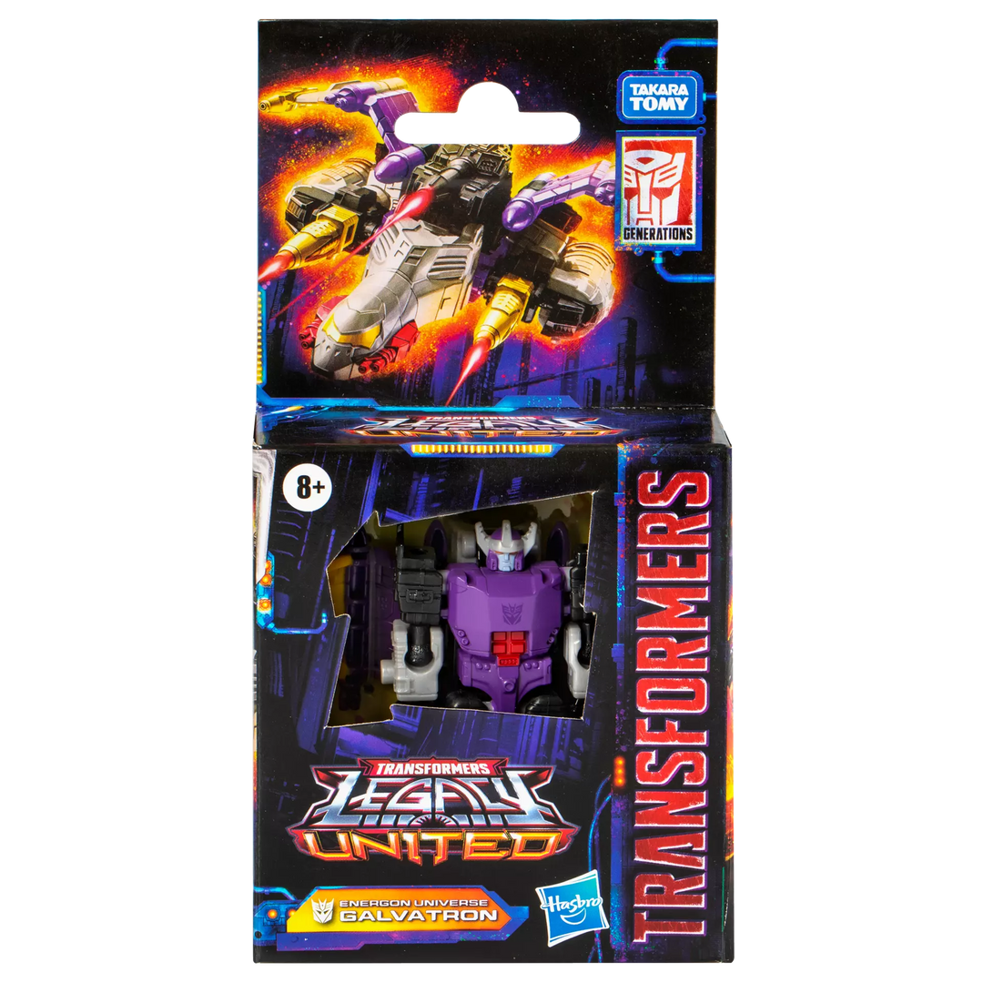 Transformers Legacy United Core Class Energon Universe Galvatron Action Figure