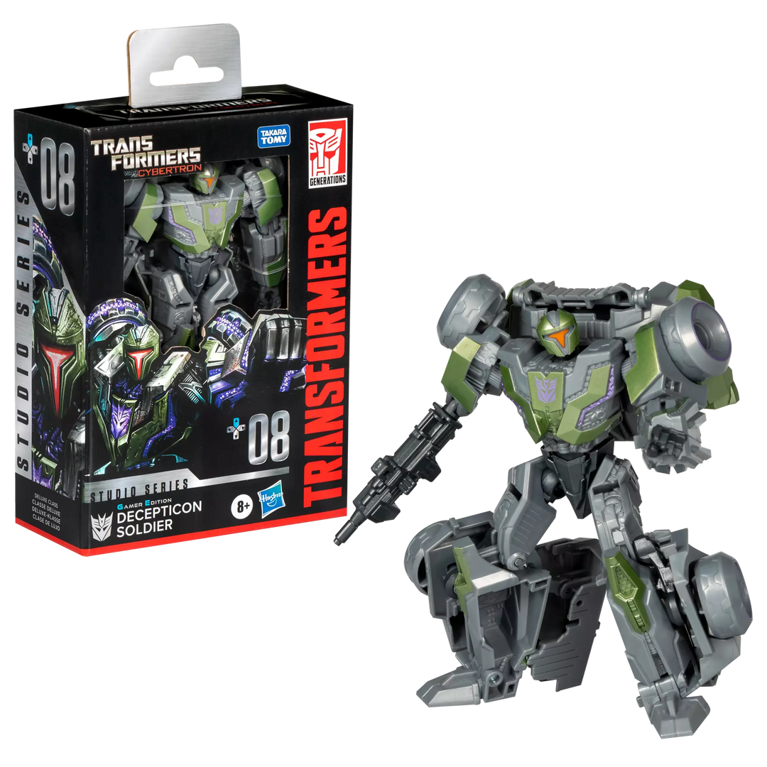 Transformers Studio Series Deluxe Transformers: War for Cybertron 08 Decepticon Soldier