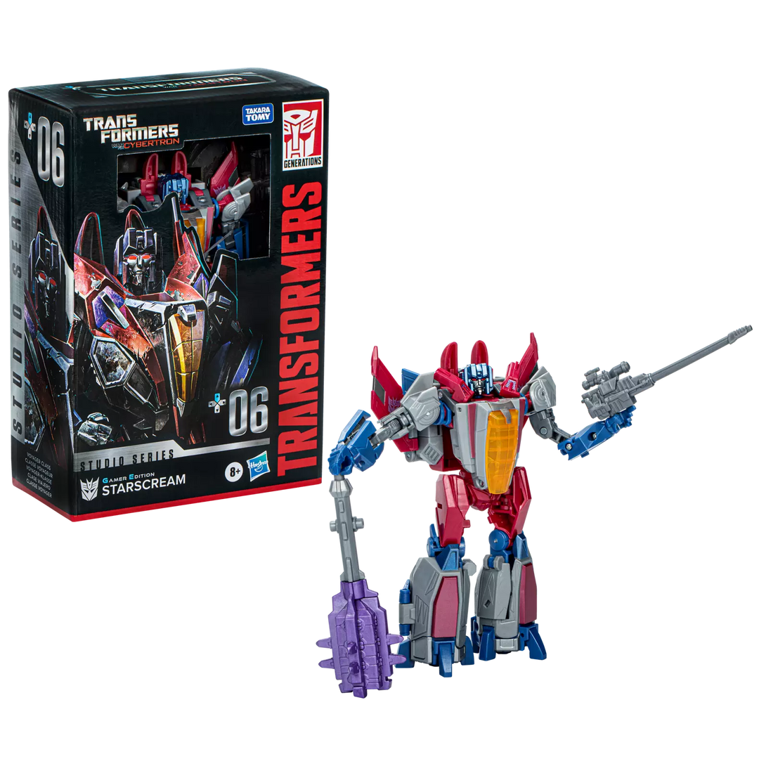 Transformers Studio Series Voyager Transformers: War for Cybertron 06 Starscream Action Figure