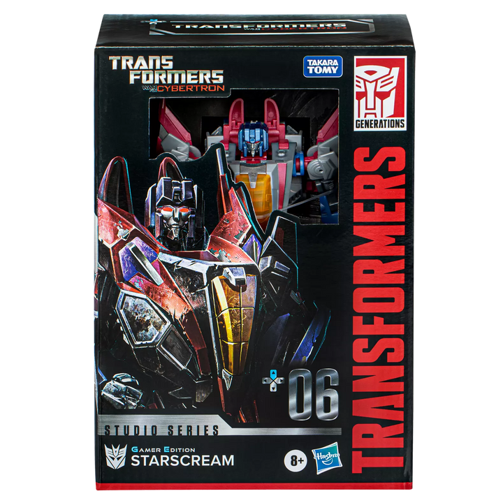 Transformers Studio Series Voyager Transformers: War for Cybertron 06 Starscream Action Figure