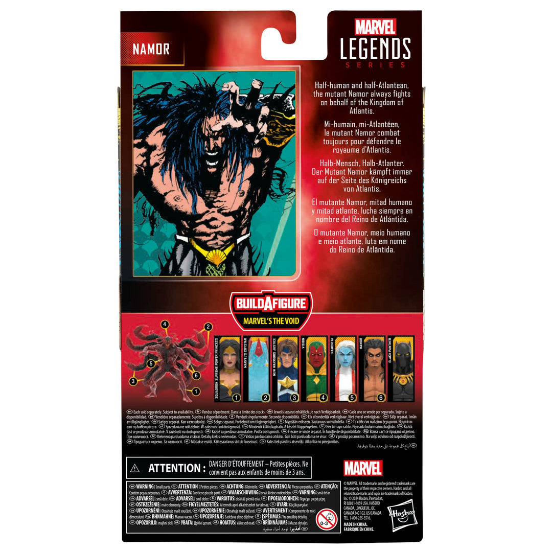 Marvel Legends The Void Series Namor 6" Action Figure