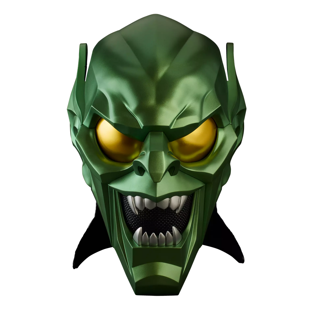 Marvel Legends Series Green Goblin Helmet & Pumpkin Bundle