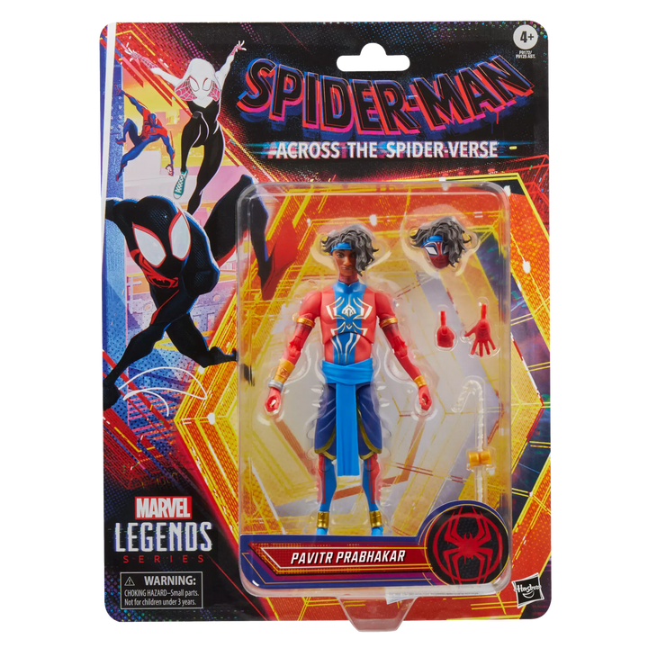 Marvel Legends Series Spider-Man Across the Spider-Verse Pavitr Prabhakar 6" Action Figure