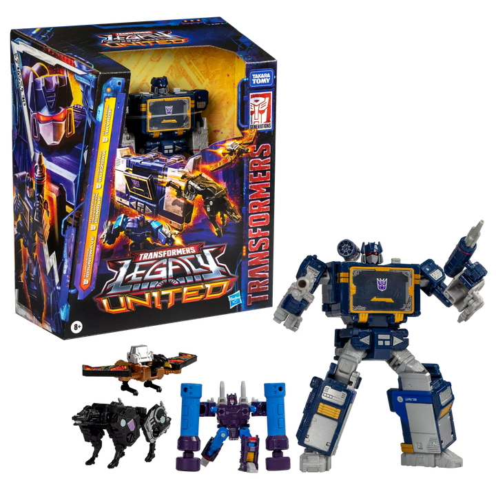 Transformers Legacy United Voyager Class G1 Universe Soundwave Action Figure