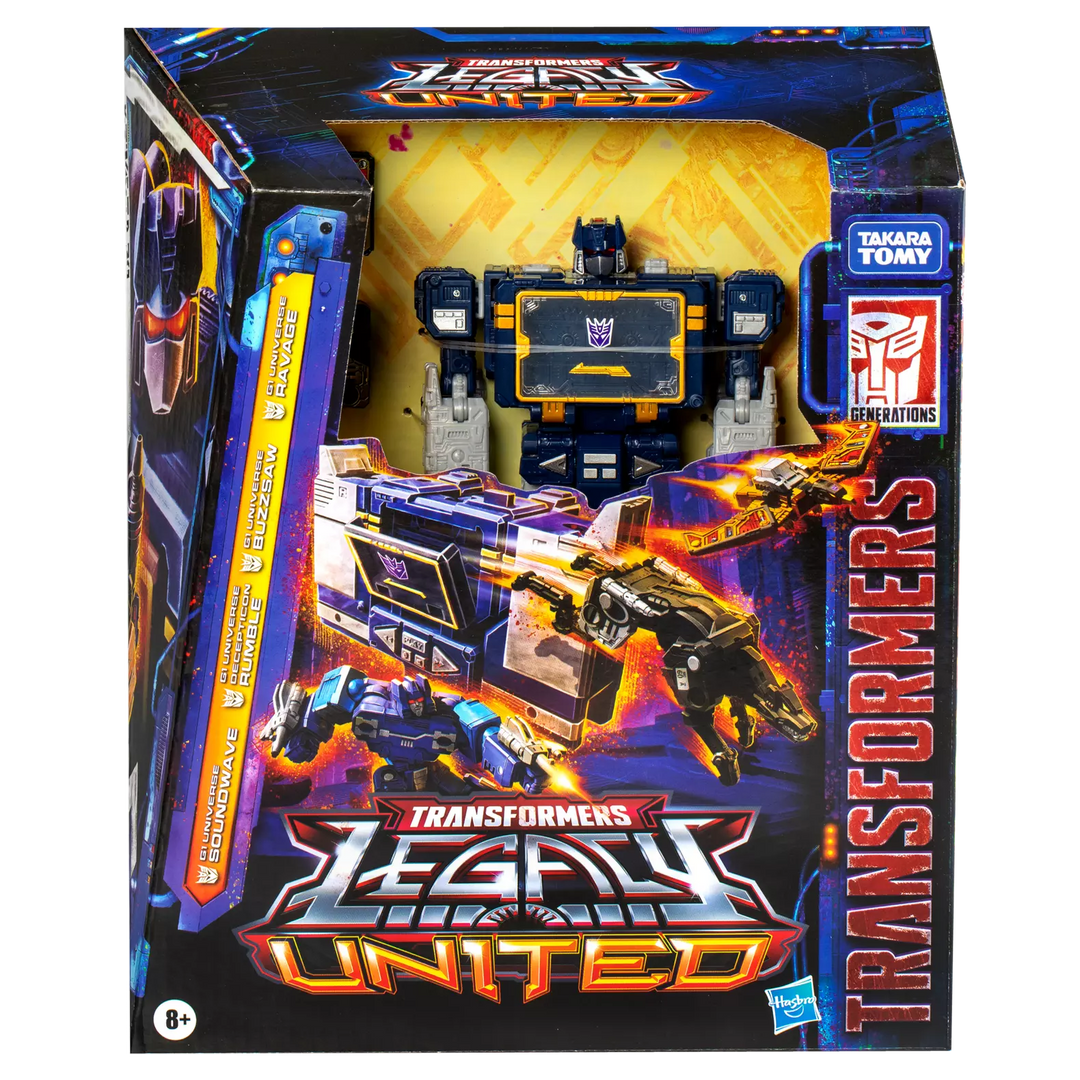 Transformers Legacy United Voyager Class G1 Universe Soundwave Action Figure