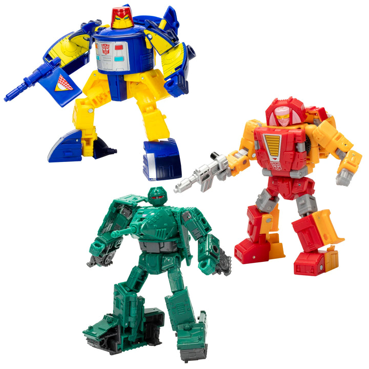 Transformers Generations Selects Legacy United Go-Bot Guardians 3 Pack Action Figures