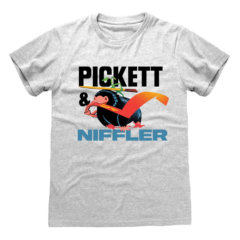 Fantastic Beasts the Secrets of Dumbledore Pickett and Niffler T-shirt collectible from Harry Potter Heroes Inc Dropship