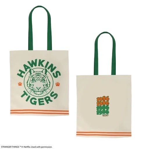 Stranger Things Hawkins Tigers Tote Bag