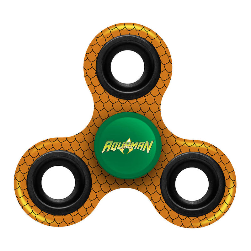 Justice League Superhero Diztracto Fidget Spinner, close-up detail