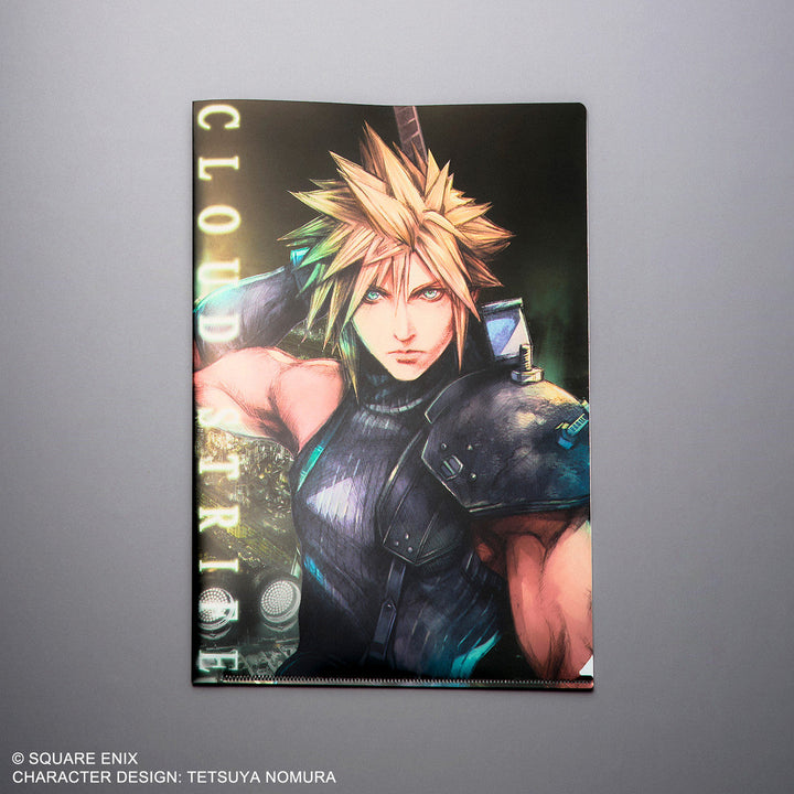 Square Enix Cloud Strife Final Fantasy VII Remake Metallic File Stationery
